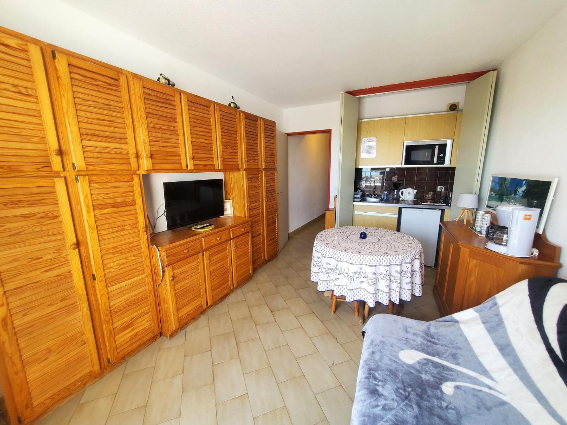 Vittoria Immobilier 8 - Reglement Sur Place - Cheques Vacances Acceptes La Grande Motte Rum bild